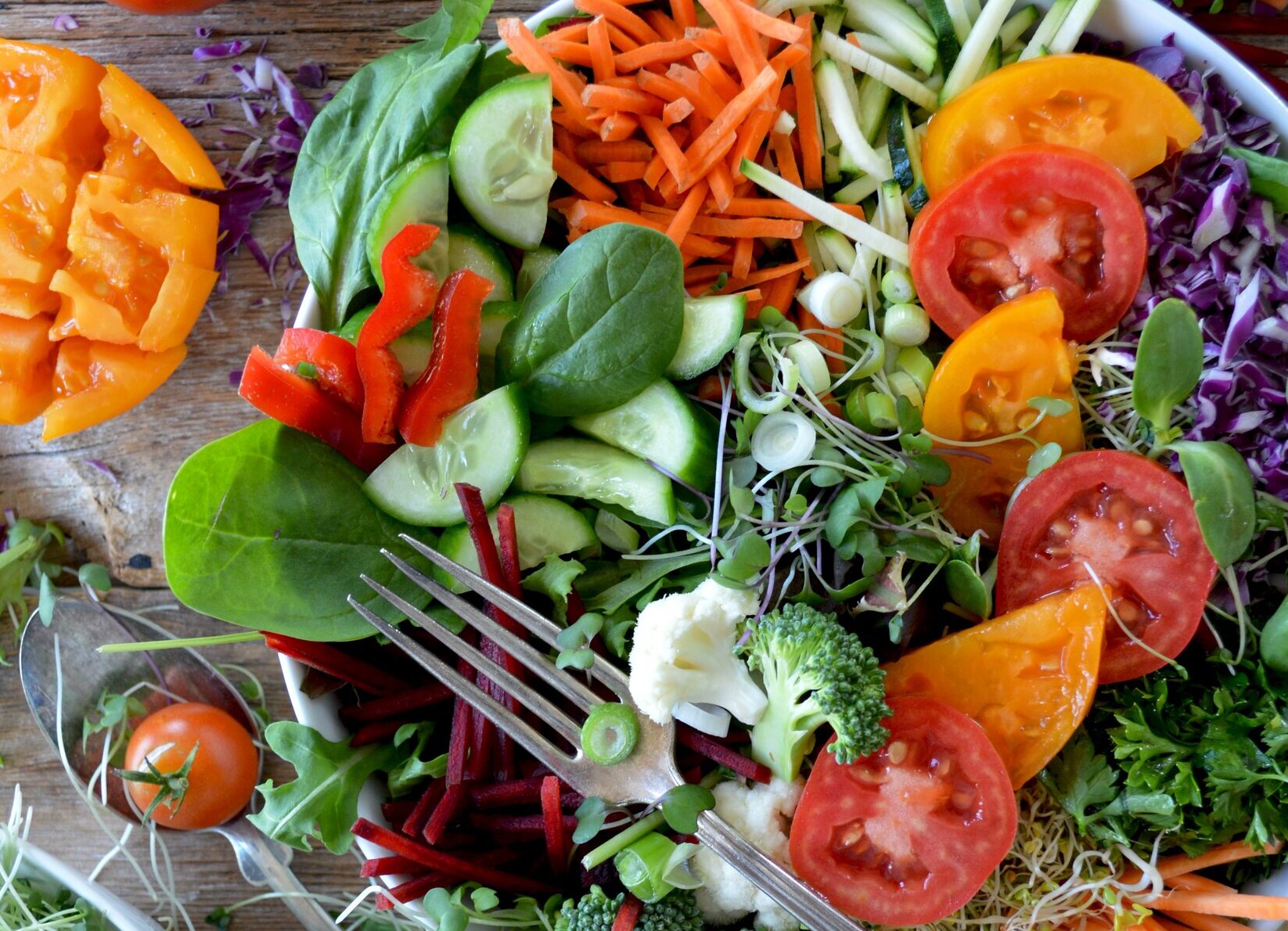 salad in a bowl